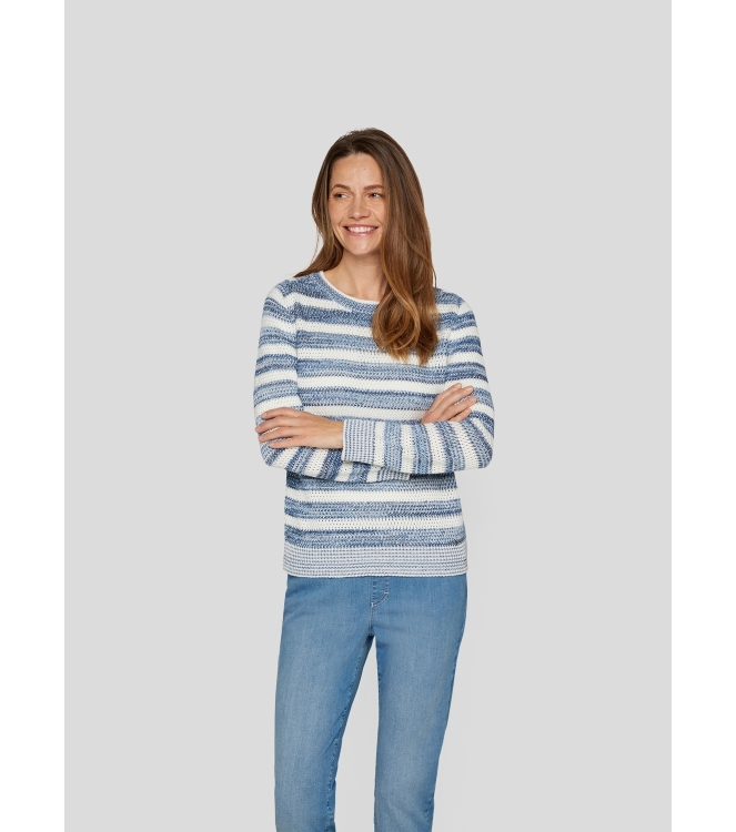 Rabe PULLOVER 4377 Dunkel jeans