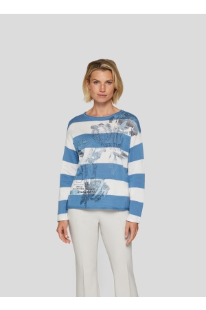 Rabe PULLOVER 4319 Hell blau
