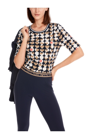 MarcCain Sports T-Shirt 349 Navy