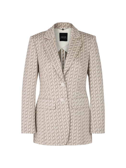 MarcCain Collections Blazer 129 New pearl melange