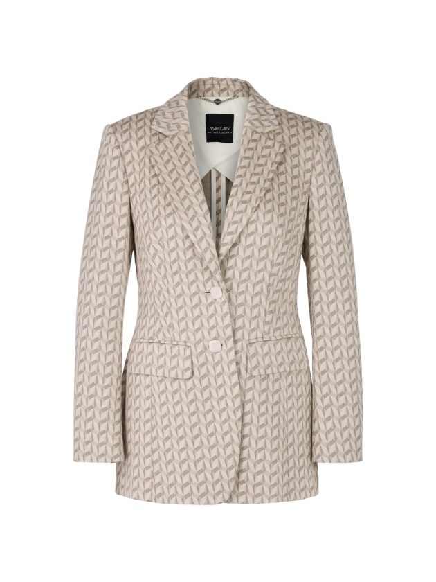 MarcCain Collections Blazer 129 New pearl melange