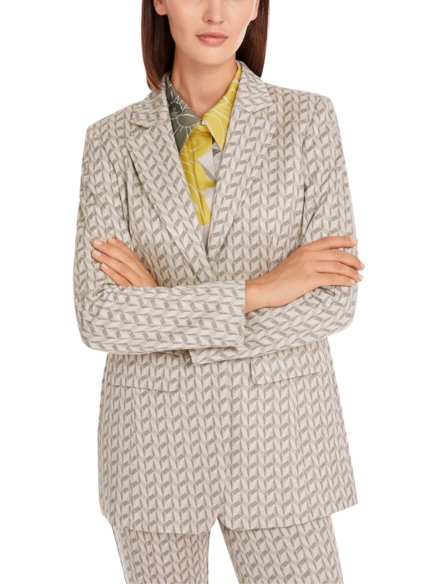 MarcCain Collections Blazer 129 New pearl melange