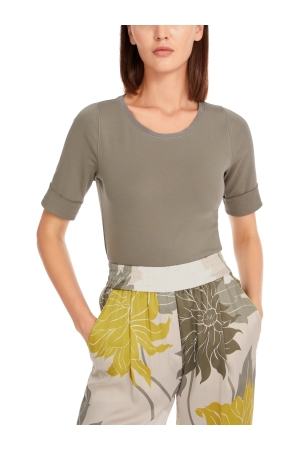 MarcCain Collections T-Shirt 581 Sage powder