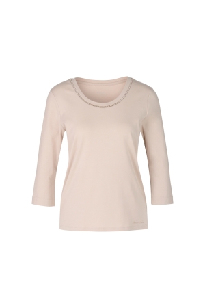 MarcCain Collections T-Shirt 127 Deep pearl