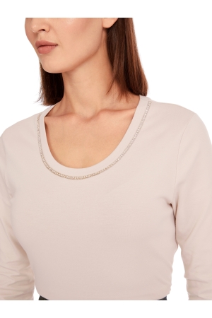 MarcCain Collections T-Shirt 127 Deep pearl