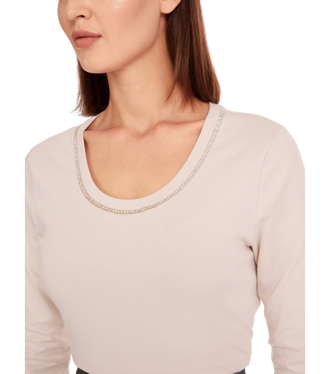 MarcCain Collections T-Shirt 127 Deep pearl