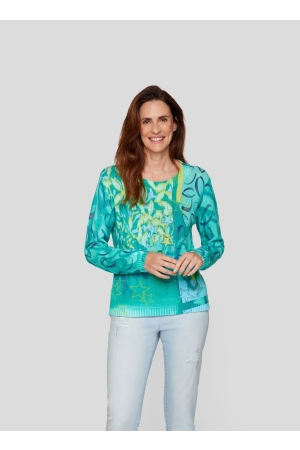 Rabe Pullover 4420 Smaragd