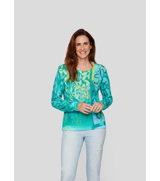 Rabe Pullover 4420 Smaragd