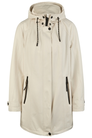 Lebek Jacke m. Kapuze 122 Ecru