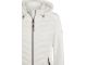 Lebek Jacke Stepp mit Kapuze 120 Offwhite