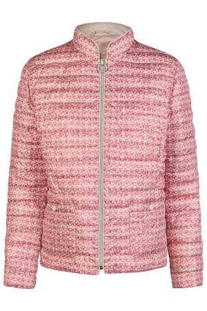 Lebek Jacke Stepp z. wenden 521 Raspberry/sand