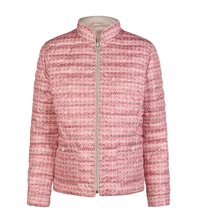 Lebek Jacke Stepp z. wenden 521 Raspberry/sand