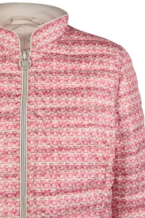 Lebek Jacke Stepp z. wenden 521 Raspberry/sand