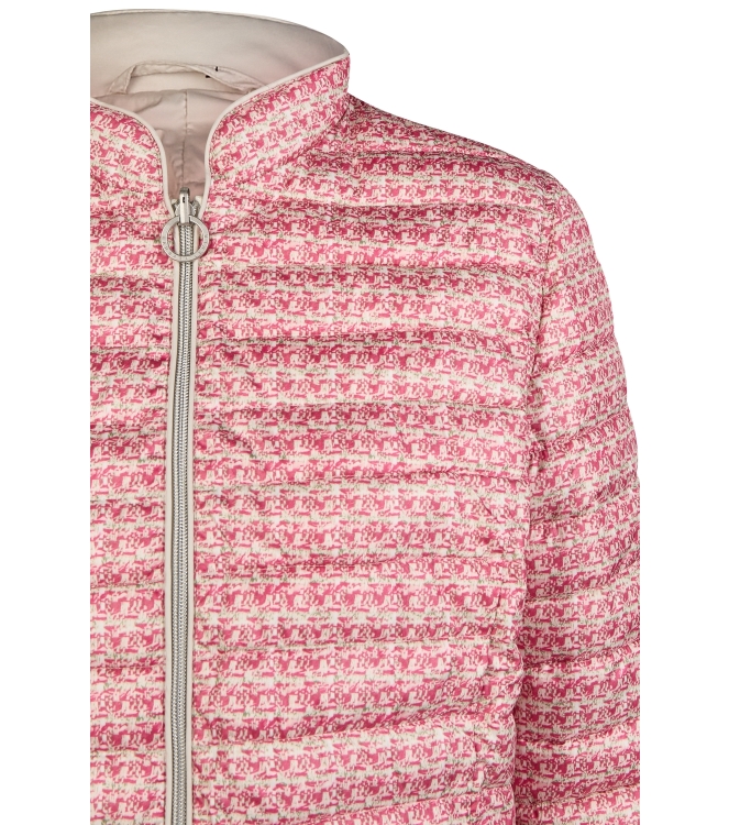 Lebek Jacke Stepp z. wenden 521 Raspberry/sand
