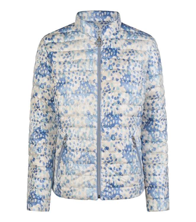 Lebek Jacke Stepp z. wenden 710 Denim/sand/offwhite