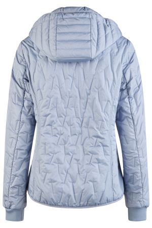 Lebek Jacke Stepp mit Kapuze 718 Smoke blue