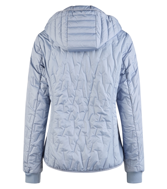 Lebek Jacke Stepp mit Kapuze 718 Smoke blue