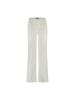 Red Button Colette cotton linnen stripe 83 cm Dark sand