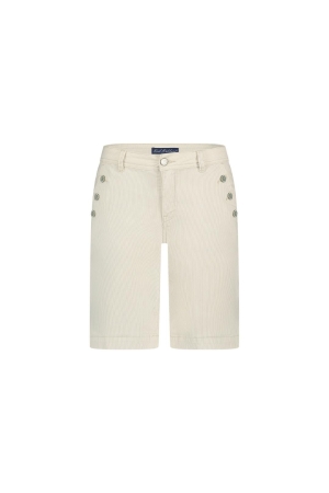 Red Button Bibette short denim stripe Sand