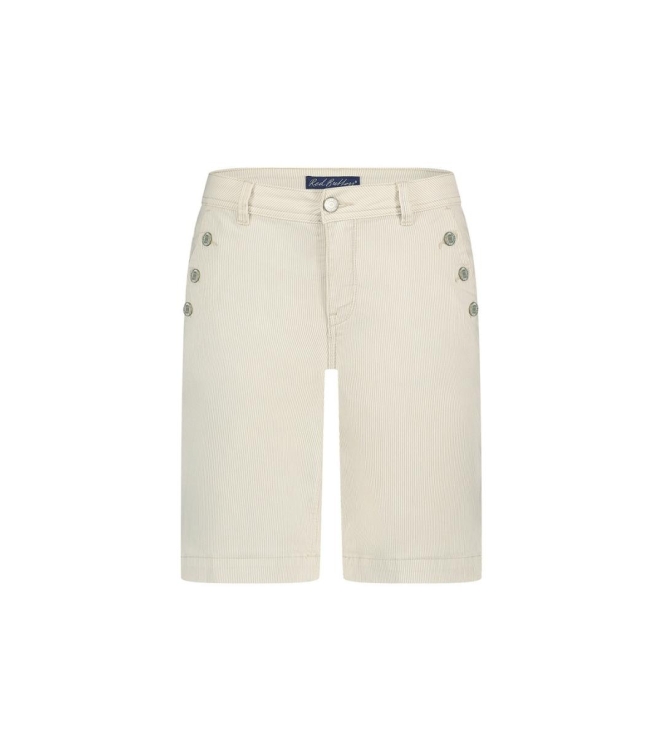 Red Button Bibette short denim stripe Sand
