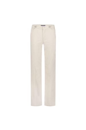 Red Button Colette & loops denim stripe Sand