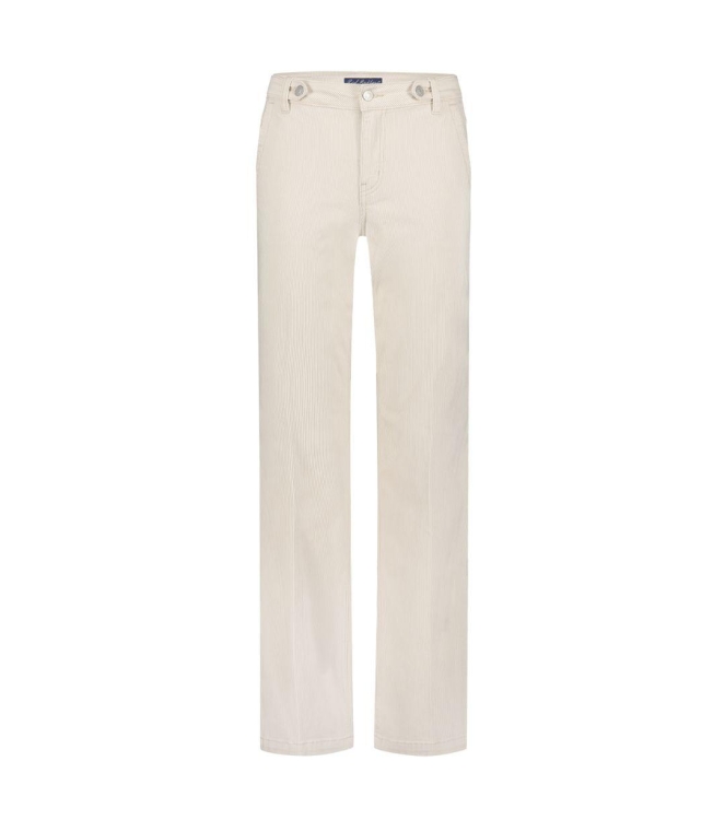 Red Button Colette & loops denim stripe Sand