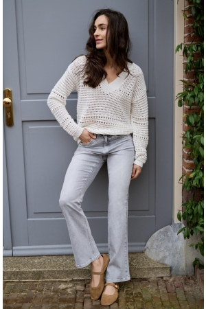 Red Button Babette light grey denim Light grey