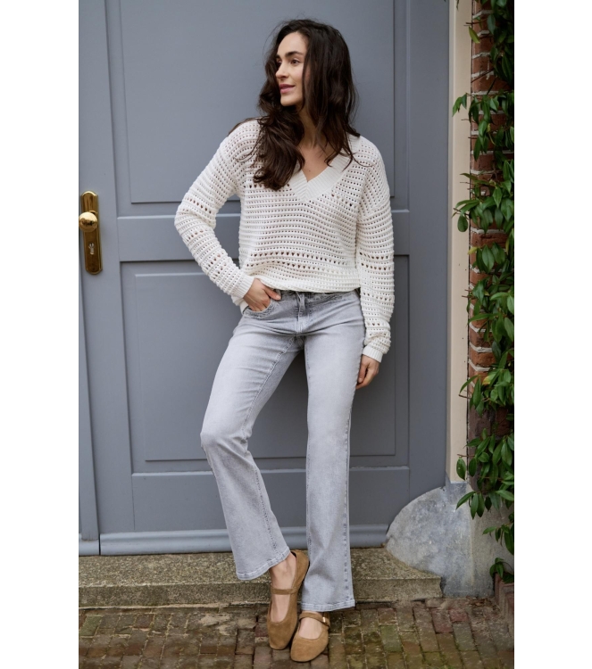 Red Button Babette light grey denim Light grey