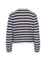 Red Button Danelle stripe Ecru navy