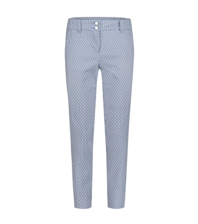 Geisha Diana fancy dot Faded blue