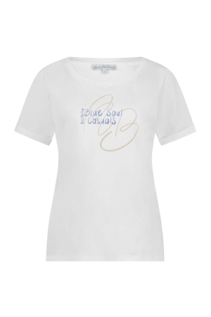 Geisha Tee temmy RB foil Faded blue