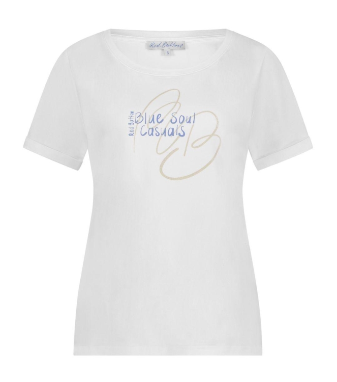 Geisha Tee temmy RB foil Faded blue