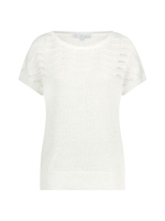 Red Button Jerry top Offwhite