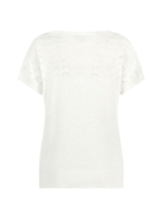 Red Button Jerry top Offwhite