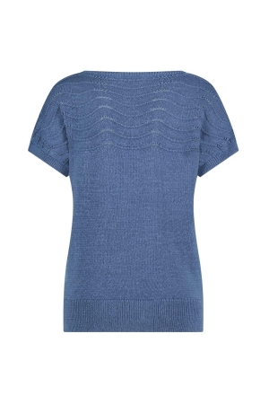 Geisha Jerry top Faded blue
