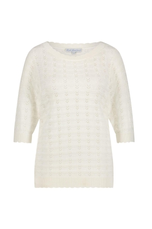 Geisha Sweet pointelle Offwhite