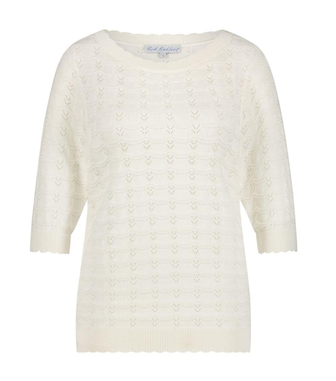Geisha Sweet pointelle Offwhite