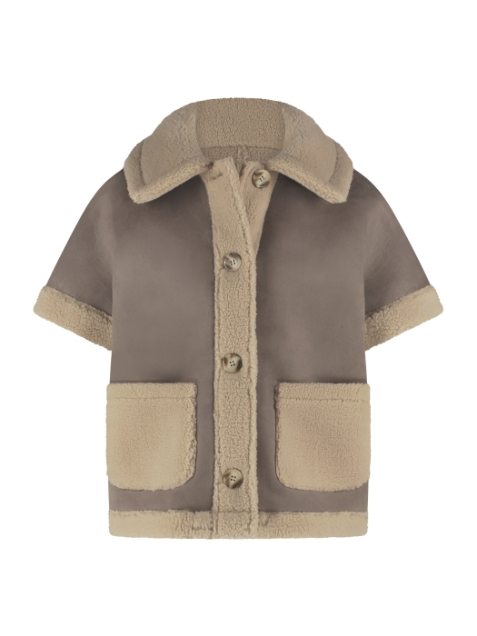 NUKUS Athena Gilet 9 sand