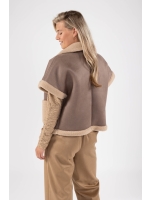 NUKUS Athena Gilet 9 sand