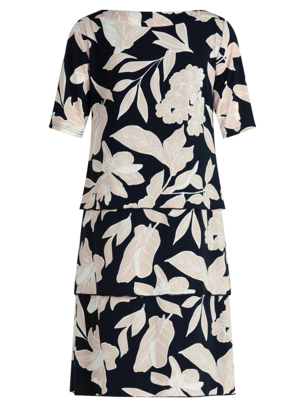 Betty Barclay Kleid Kurz 1/2 Arm 9875 Black /beige