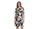 Betty Barclay Kleid Kurz 1/2 Arm 9875 Black /beige