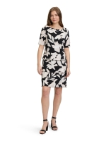 Betty Barclay Kleid Kurz 1/2 Arm 9875 Black /beige