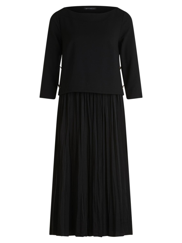 Betty Barclay Kleid Lang 3/4 Arm 9045 Black