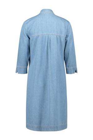 Betty Barclay Kleid Kurz 3/4 Arm 8618 Light blue denim