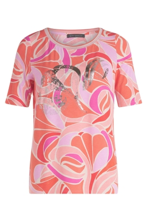 Betty Barclay Shirt Lang 1/2 Arm 4826 Red/rose