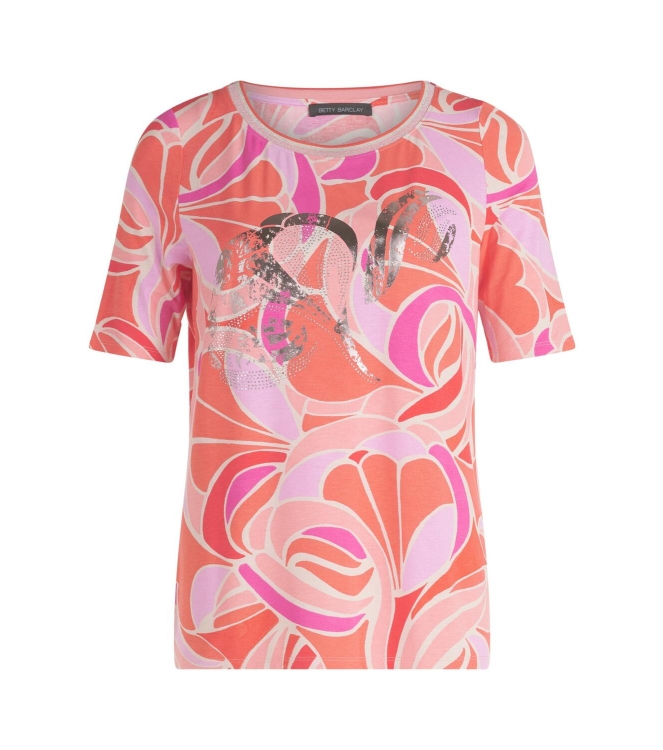 Betty Barclay Shirt Lang 1/2 Arm 4826 Red/rose
