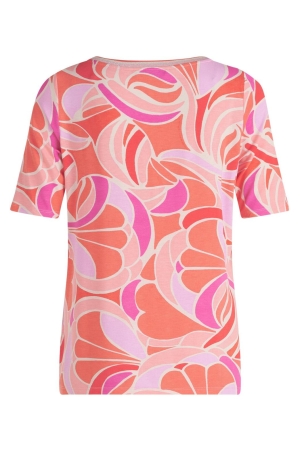 Betty Barclay Shirt Lang 1/2 Arm 4826 Red/rose