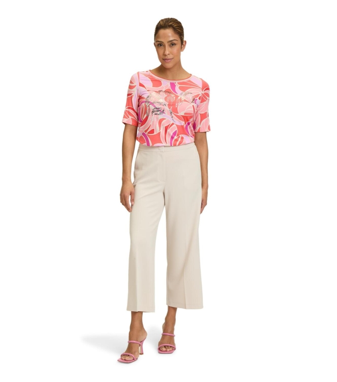 Betty Barclay Shirt Lang 1/2 Arm 4826 Red/rose