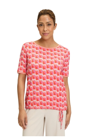 Betty Barclay Shirt Kurz 1/2 Arm 4826 Red/rose
