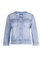 Betty Barclay Blazerjacke Kurz 3/4 Arm 8618 Light blue denim